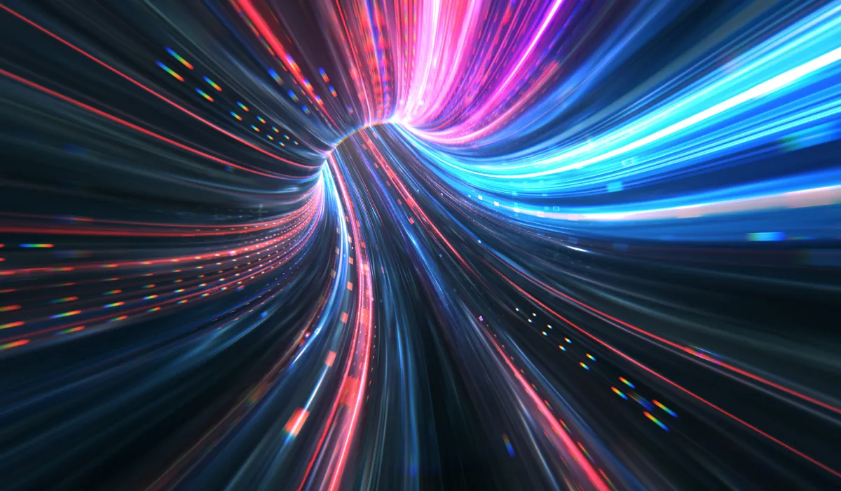 Illustration of a speedometer symbolizing website performance